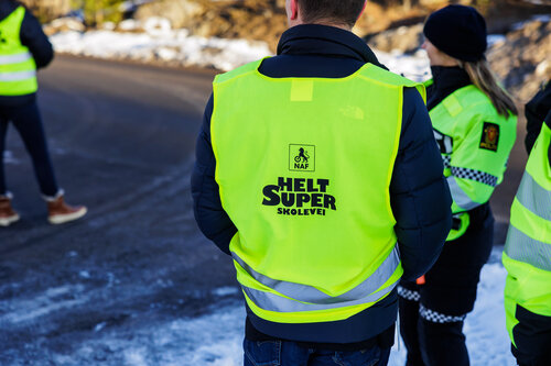 Første dag på nye Fjerdingby skole