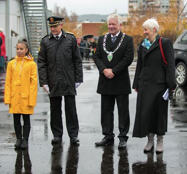 Kongen besøker Rælingen 2017