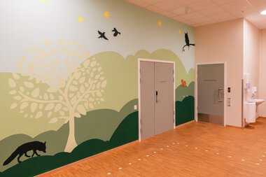 Utsmykning på Fjerdingby skole og ressursavdeling