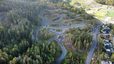 Lysløypa i Marikollen