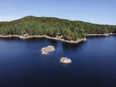 Rehabiliterer demninger i Ramstadsjøen