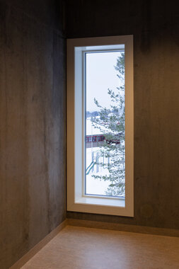 Interiør i nye Fjerdingby skole