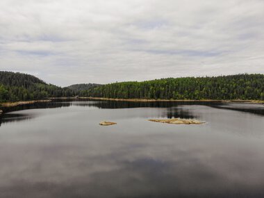 Rehabiliterer demninger i Ramstadsjøen