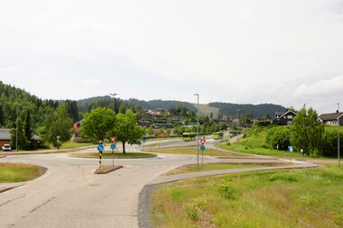 Bussholdeplassen på Fjerdingby
