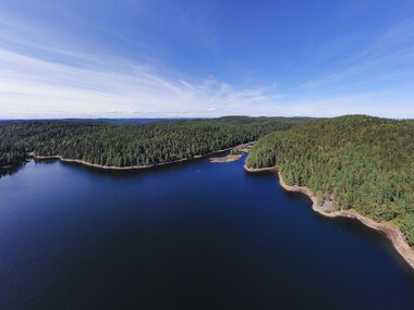 Rehabiliterer demninger i Ramstadsjøen