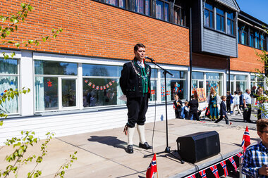 17. mai-feiring på Fjerdingby skole