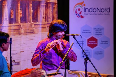 Konsert med indisk klassisk musikk