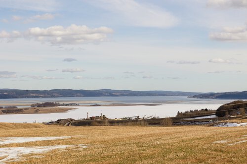 Årnestangen, Rælingsøya og Leca