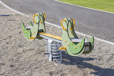 Lekeplass i Marikollparken for små barn