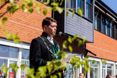 17. mai-feiring på Fjerdingby skole