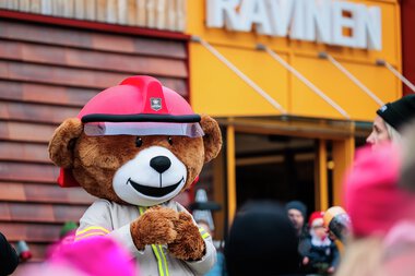 Bjørnis besøker Rælingen