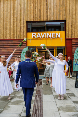 Offisiell åpning av Ravinen