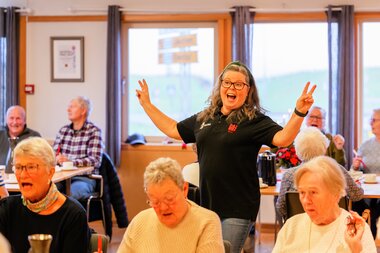 Musikkbingo på Trivselssenteret