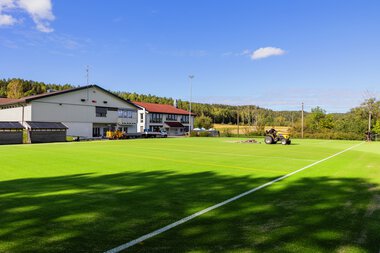 Ny kunstgressbane på Nordby