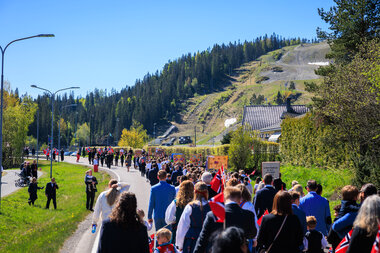 17. mai-feiring på Fjerdingby skole