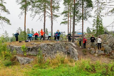Utendørs trening i Marikollen