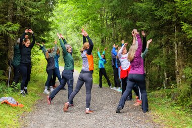 Utendørs trening i Marikollen