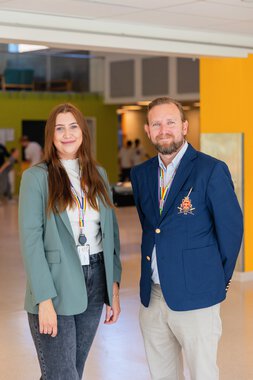 Lena Charlotte Jensen og  Jørn Stian Randen Føsker
