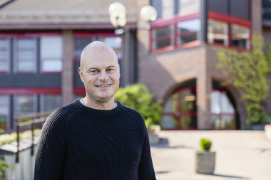 Portrett av Ben Marius Lundberg