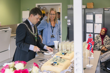 Åpning av de nye lokalene til Rælingen aktivitetssenter