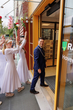 Offisiell åpning av Ravinen