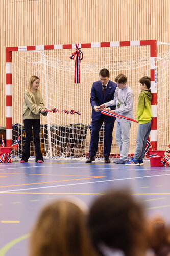 Offisiell åpning av nye Fjerdingby skole og ressursavdeling