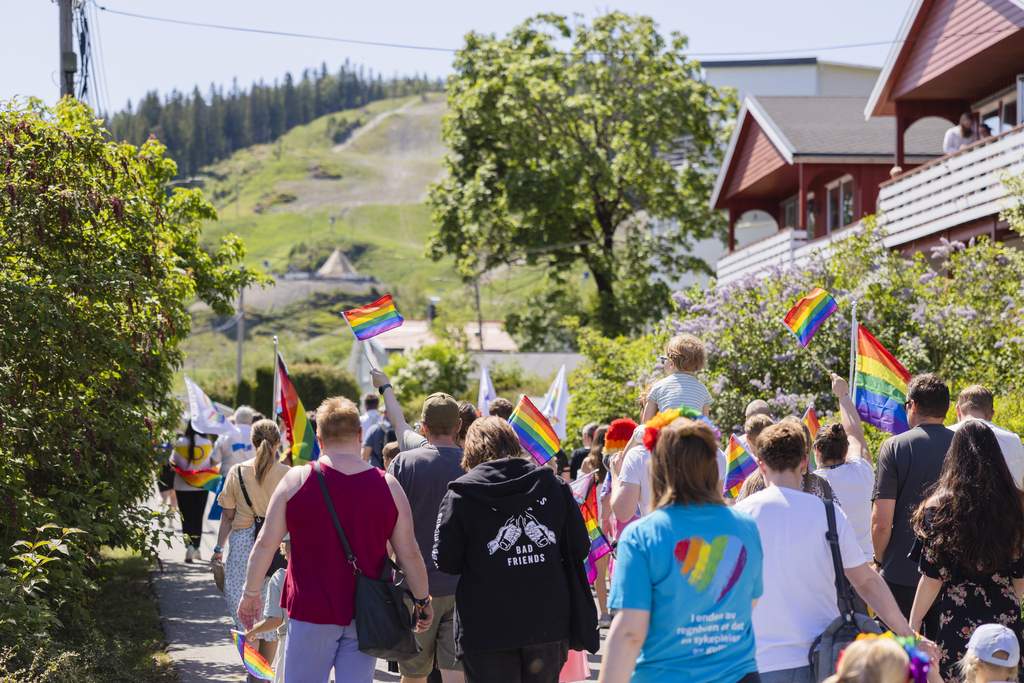 Tidenes første Pride-parade i Rælingen