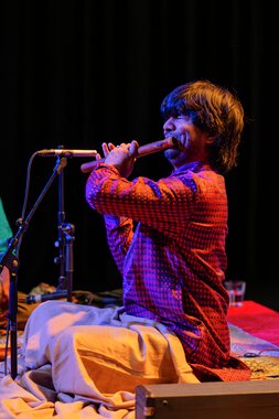 Konsert med indisk klassisk musikk
