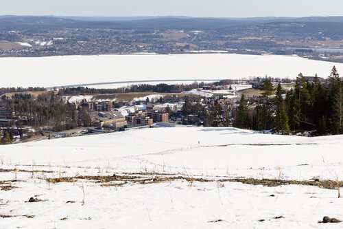 Utsikt fra toppen av Marikollen