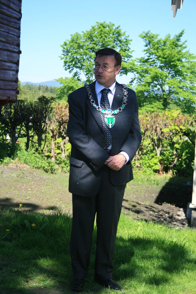 Åpning av landhandleriet på bygdetunet