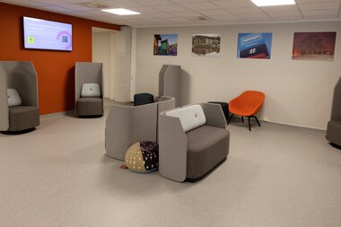 Område ved NAV i rådhuset