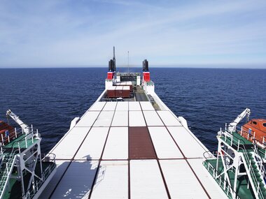 Stena Foreteller weather deck