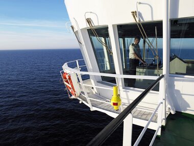 Master on the bridge