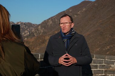 Foreign Minister Espen Barth Eide in China 