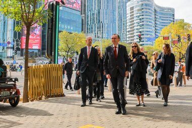 Foreign Minister Espen Barth Eide in China 