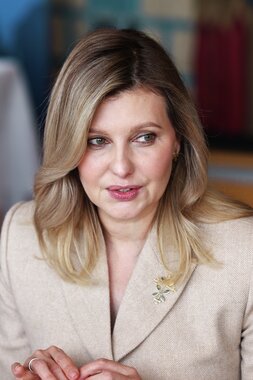 Zelenska and Minister of Communications Sybiha in Norway