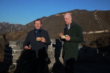 Foreign Minister Espen Barth Eide in China 