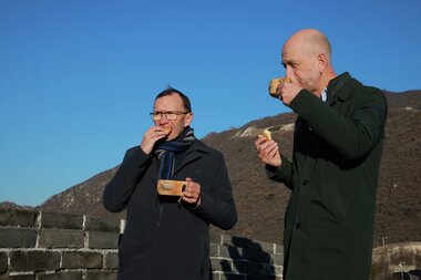 Foreign Minister Espen Barth Eide in China 