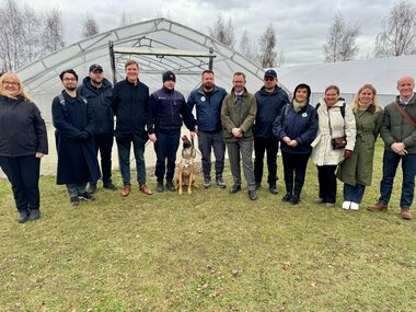 Utviklingsminister Åsmund Aukrust i Ukraina