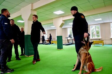 Utviklingsminister Åsmund Aukrust i Ukraina