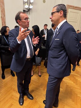 Utenriksminister Espen Barth Eide på OSSE-møte i Wien