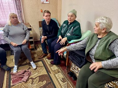 Utviklingsminister Åsmund Aukrust i Ukraina