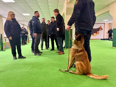 Utviklingsminister Åsmund Aukrust i Ukraina