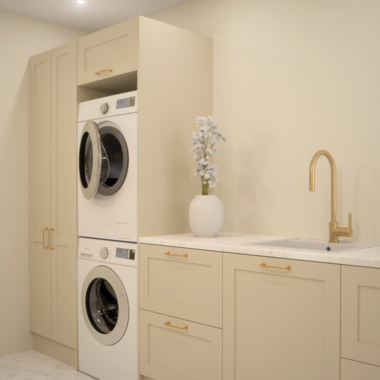 Classica vaskerom lys beige