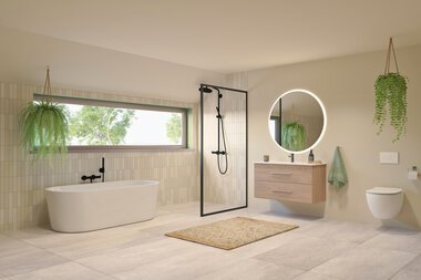 Alterna grønn oase baderom