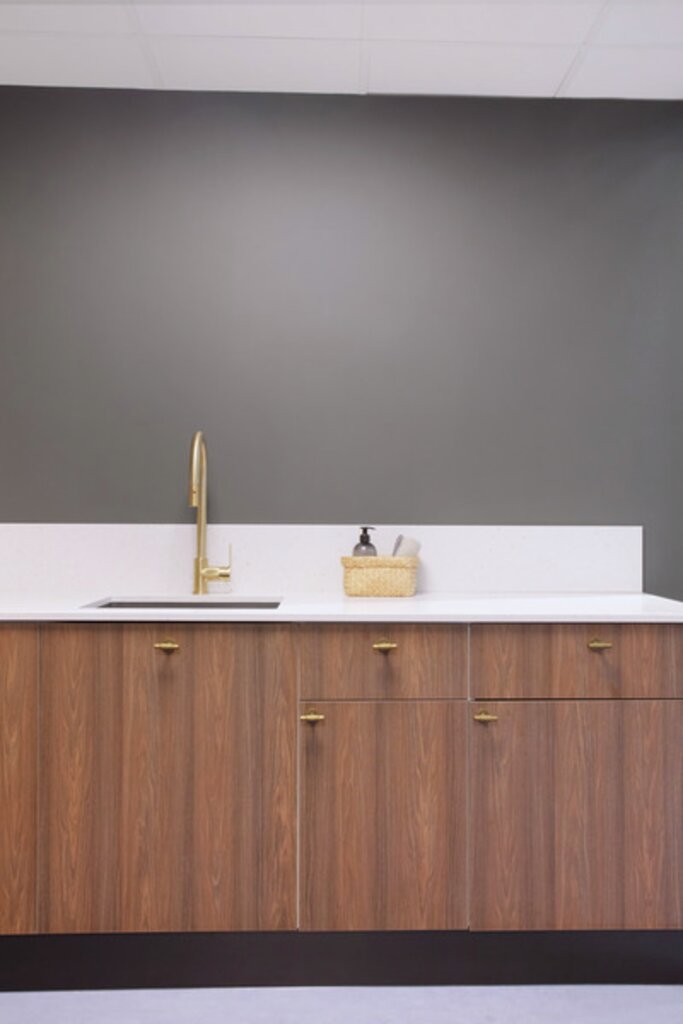 Nea Vaskerom valnøtt utstilling showroom 