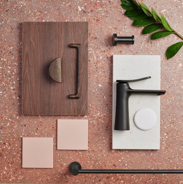 Stilkonsept moodboard LIV