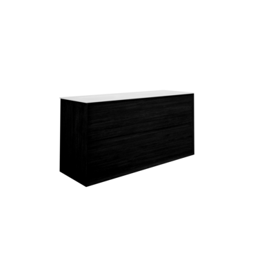 Underskap Artus 120 cm dobbel mørk eik