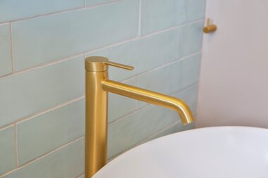 Toalettrom Fima børstet gull Snap 