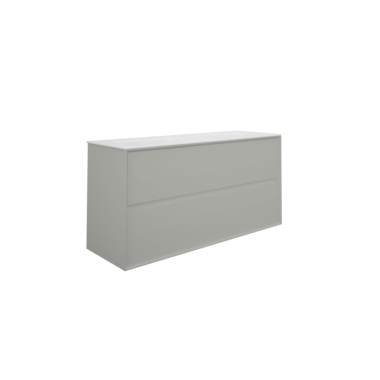 Underskap Artus 120 cm enkel lys grå matt